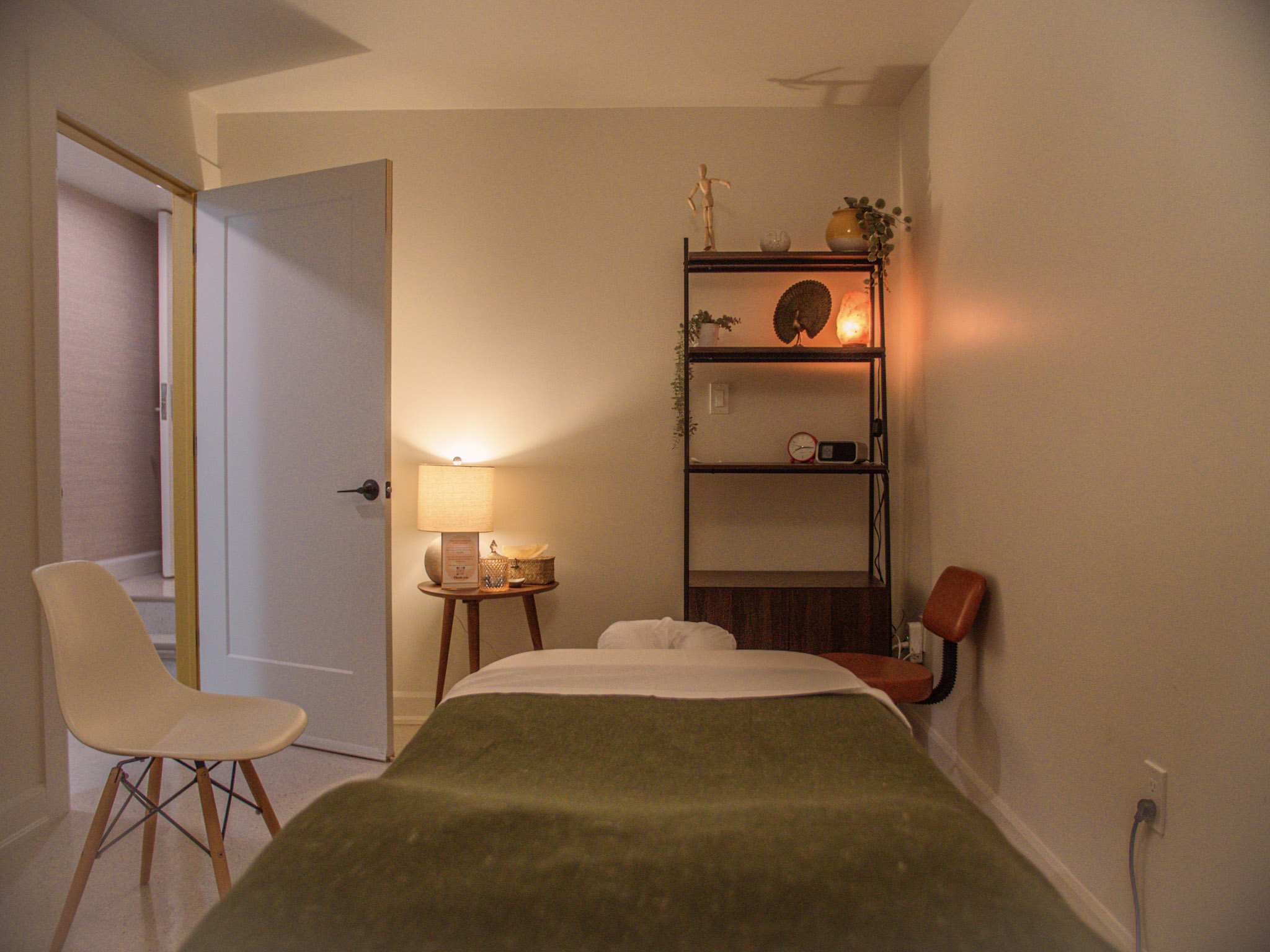 Treatment room at Myocare RMT & Wellness