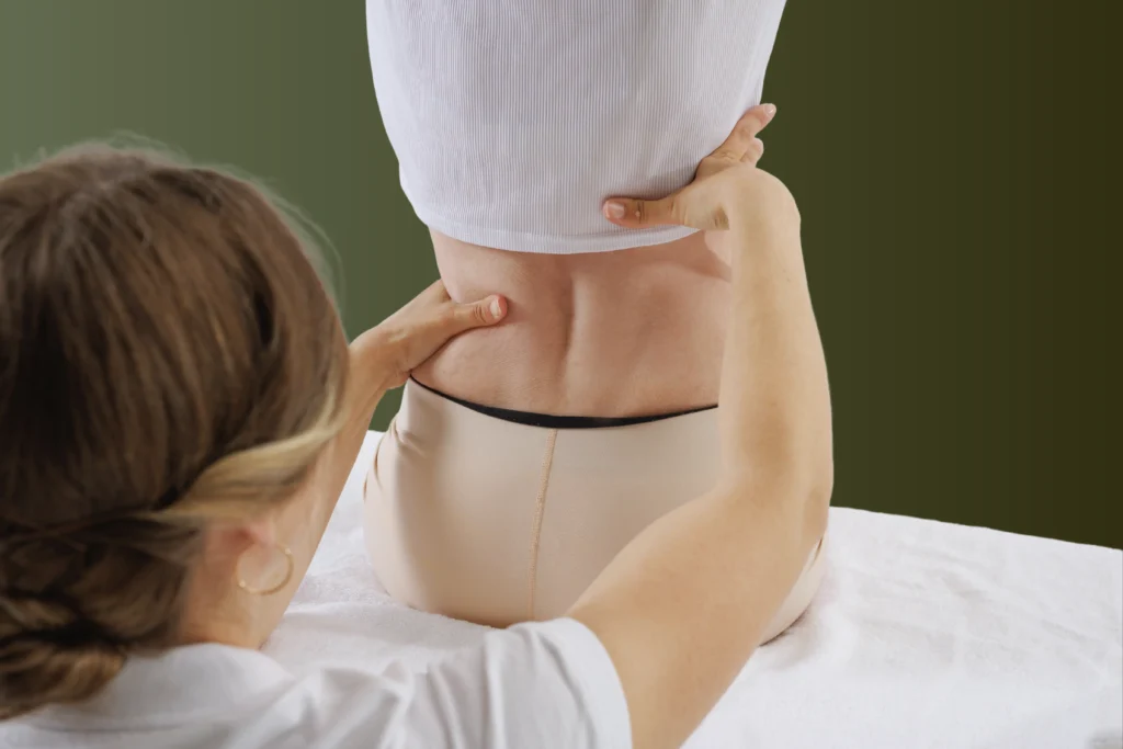 Osteopathic manual treatment session at Myocare Toronto