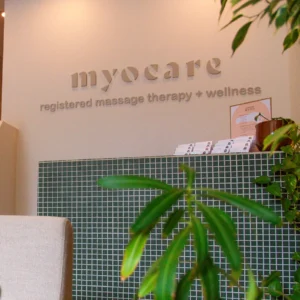 Myocare RMT storefront Annex Toronto