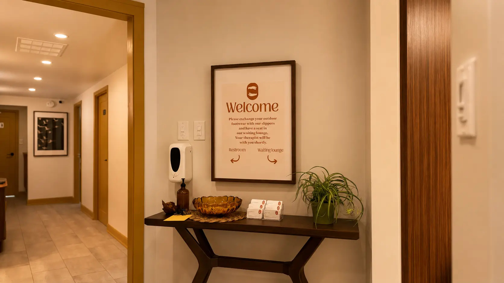 Entrance at Myocare RMT Wellness Leaside