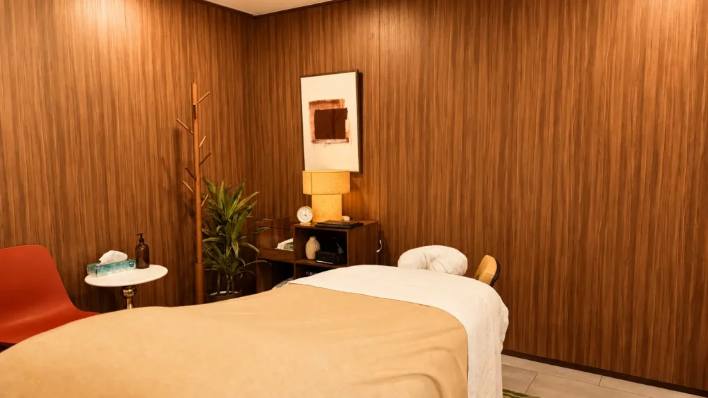 Treatment room 1 at Myocare RMT Wellness Leaside